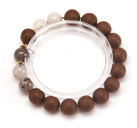 Ebony Agarwood Herbal Bead Bracelet