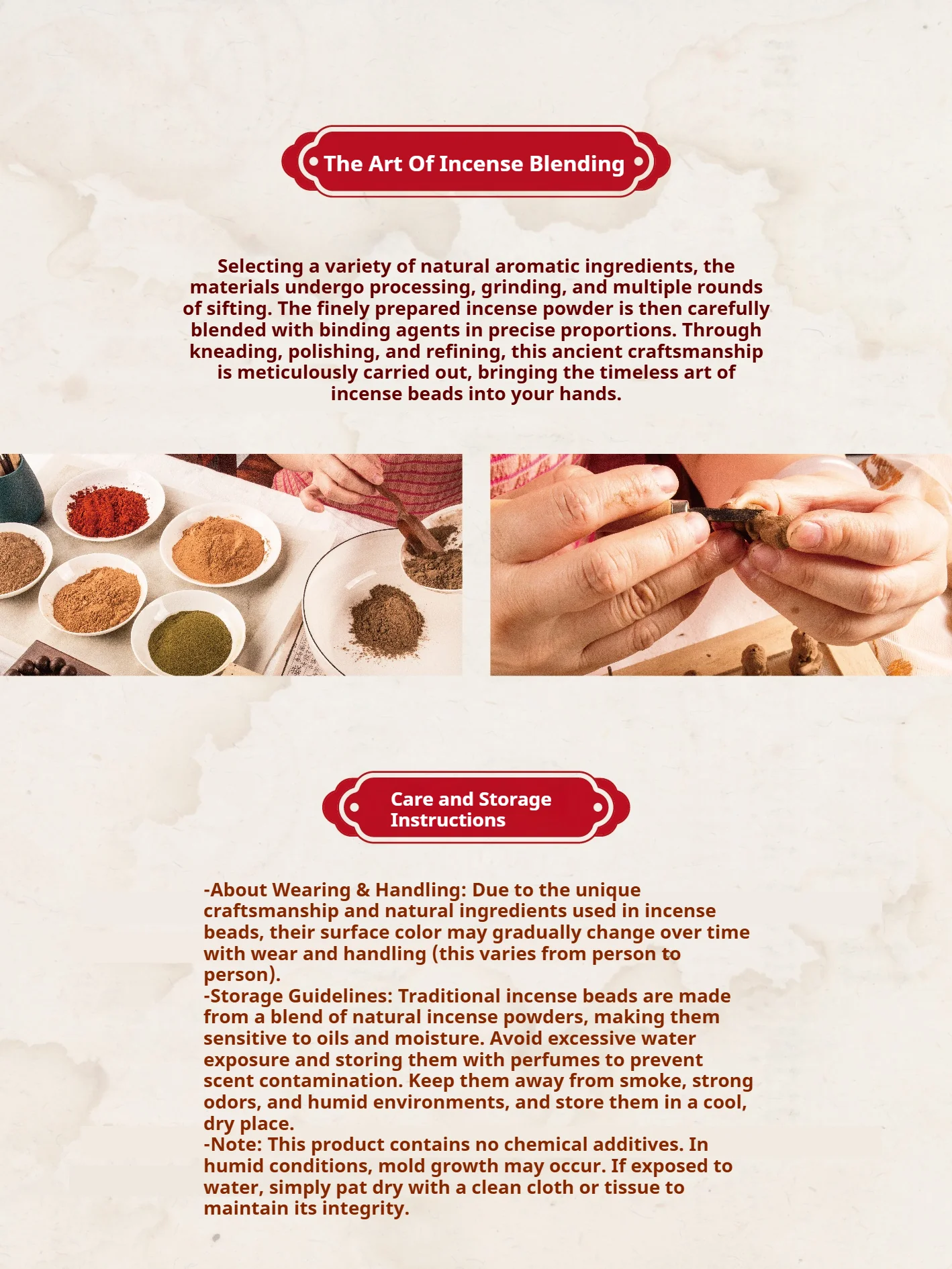 Essence of Azure Qilin Herbal Bead Bracelet