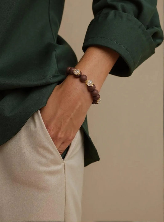 Magnolia Herbal Bead Bracelet