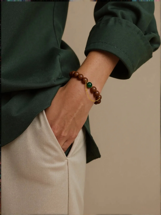 Peaceful Slumber Herbal Bead Bracelet